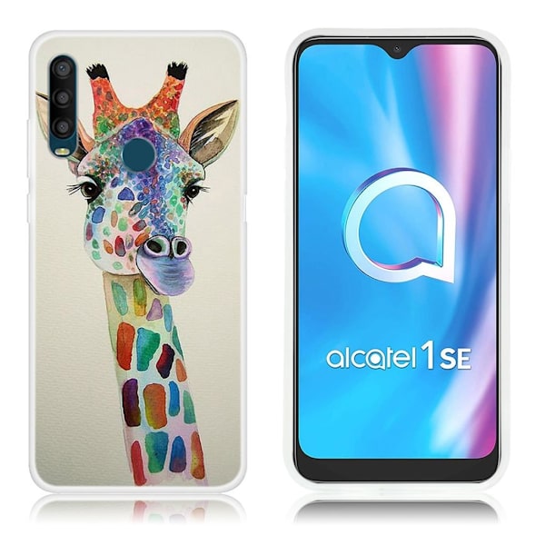 Deco Alcatel 1se (2020) Etui - Sjiraff Multicolor