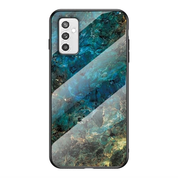 Fantasy Marble Samsung Galaxy M52 5G cover - Smaragd Marmor Multicolor