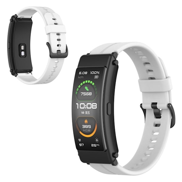 silikone rem til Huawei TalkBand B6 / B3 - orange rød White