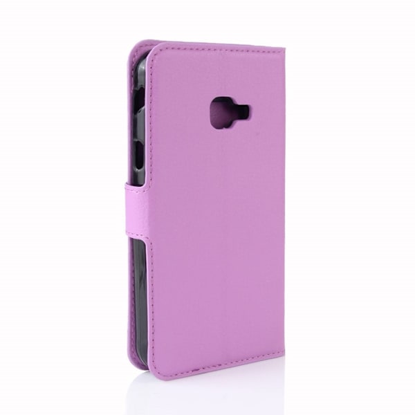 Samsung Xcover 4 trendikäs nahkakotelo - Violetti Purple