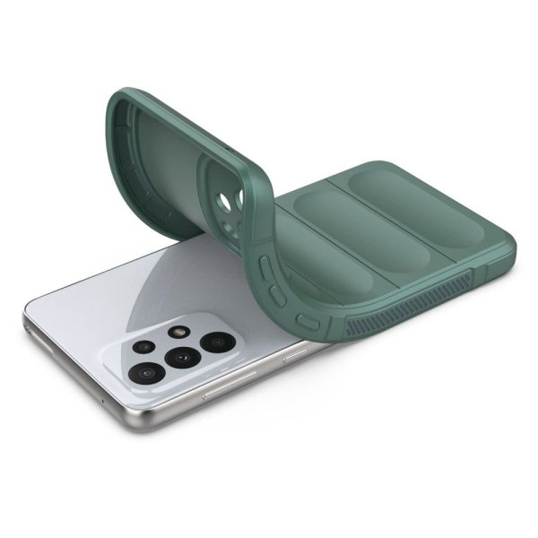 Pehmeä kahva muotoiltu kuori Samsung Galaxy A53 5G - Vihreä Green