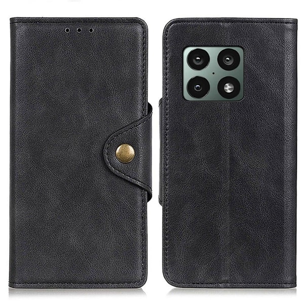 Alpha OnePlus 10 Pro Flip Etui - Sort Black