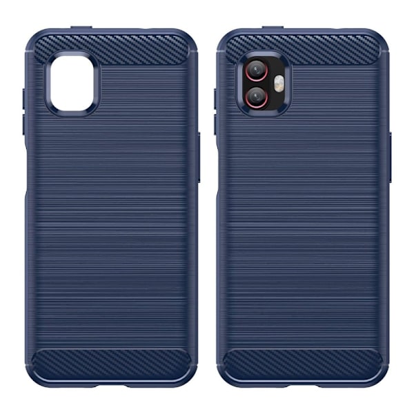 Carbon Flex Samsung Galaxy Xcover 6 Pro / Samsung Galaxy Xcover 2 Pro skal - Blå Blå