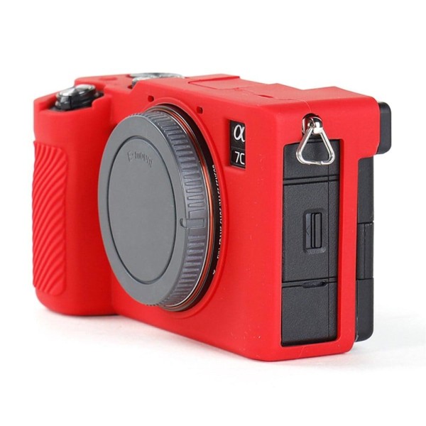 Sony A7C silicone cover - Red Red