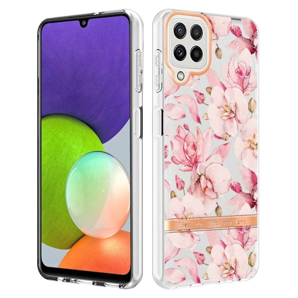 Supertyndt og slidstærkt softcover til Samsung Galaxy A22 4G / M32 - Lyserød Gardenia Pink