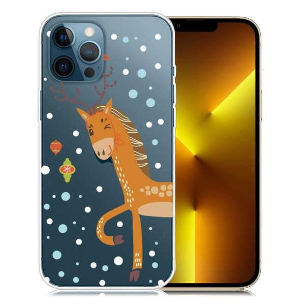 Joulu iPhone 13 Pro Max tapauksessa - Peura Multicolor