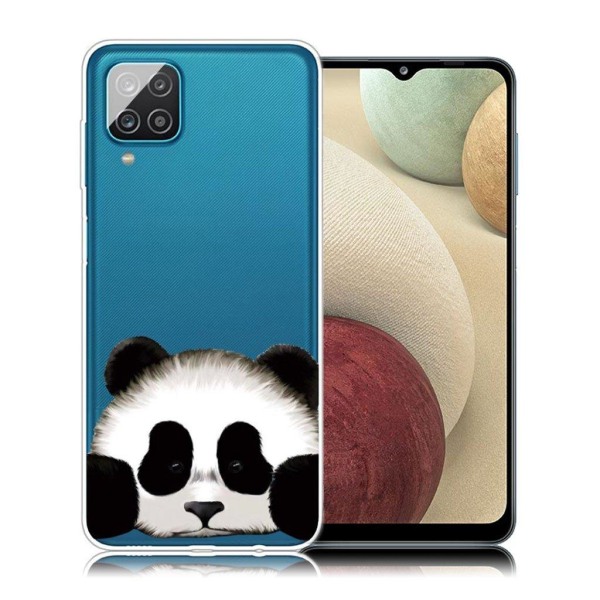 Deco Samsung Galaxy A12 5G skal - Panda Vit