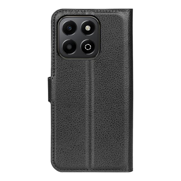 Klassisk Honor X6b flip etui - Sort Black