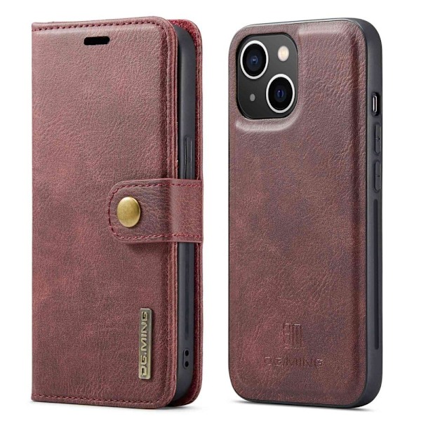 DG.Ming 2-i-1 iPhone 14 Plus fodral - Röd Röd