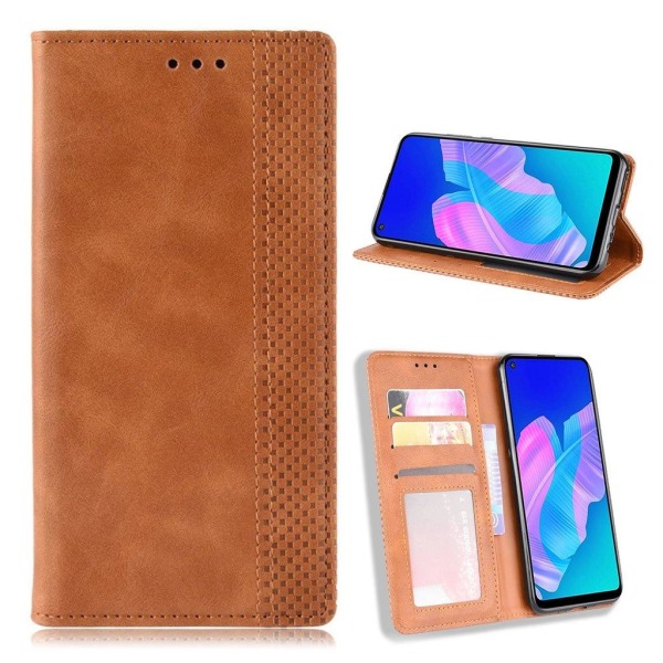 Bofink Vintage Huawei P40 Lite E Etui - Brun Brown