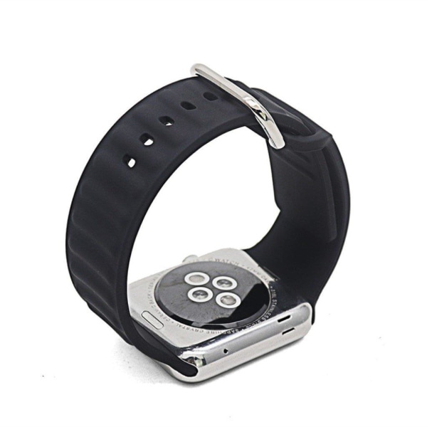 Apple Watch Series 6 / 5 40mm silikon klockarmband - svart Svart