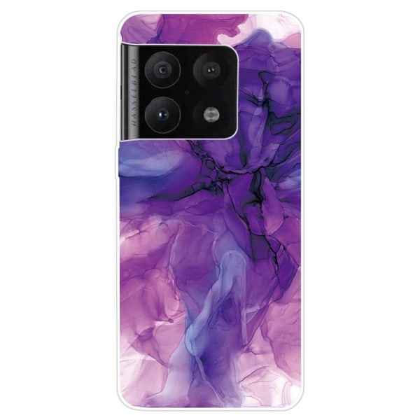 Marble OnePlus 10 Pro Etui - Drømmende Lilla Marmor Purple