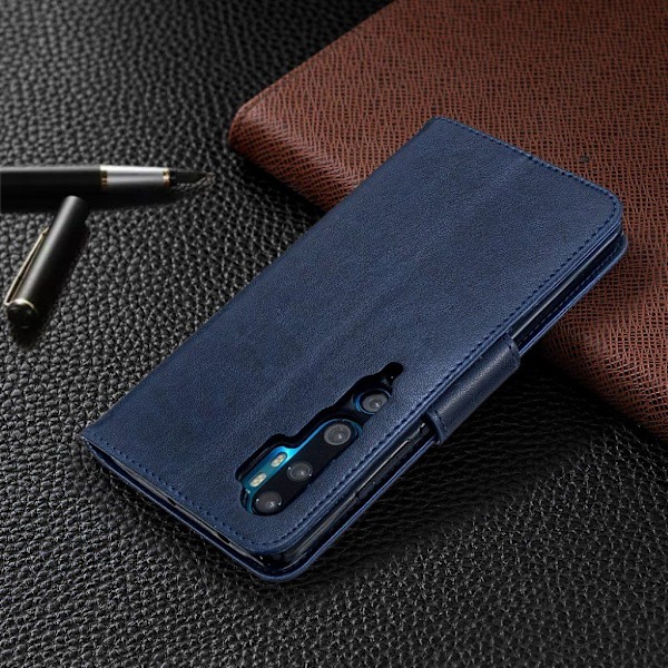 Butterfly Xiaomi Mi CC9 Pro / Mi Note 10 / Mi Note 10 Pro flip case - Blå Blue