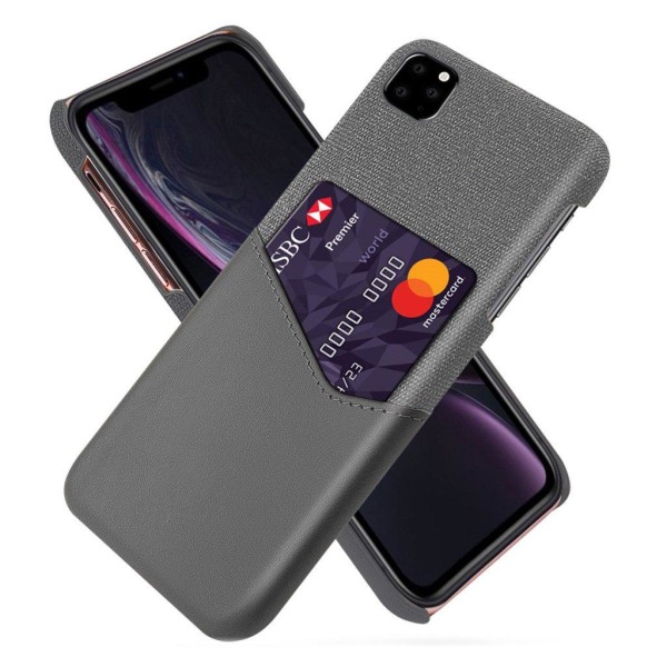 Bofink iPhone 11 Pro Max kortcover - Grå Silver grey