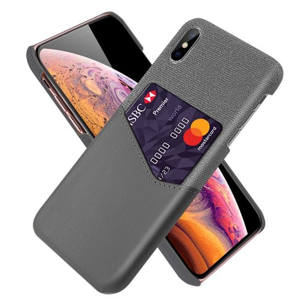 Bofink iPhone Xs Kortdeksel - Grå Silver grey