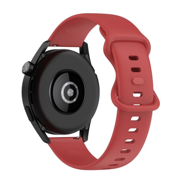 Enkel silikone-urrem til Huawei Watch - Rød Red