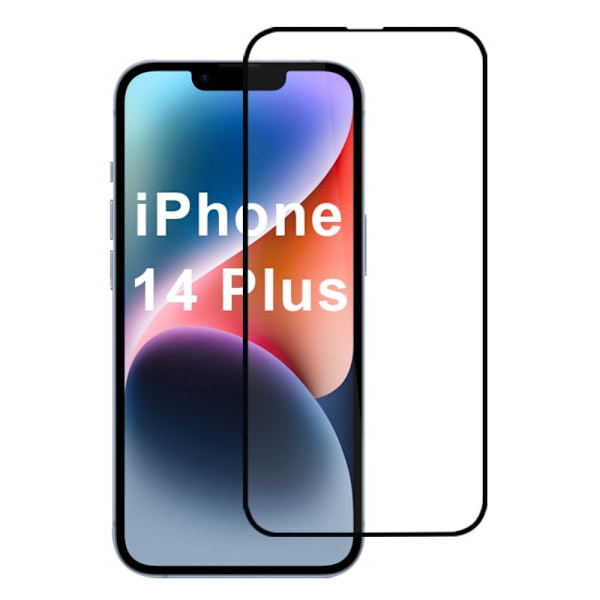 0.3mm härdat glas iPhone 14 Plus skärmskydd Transparent