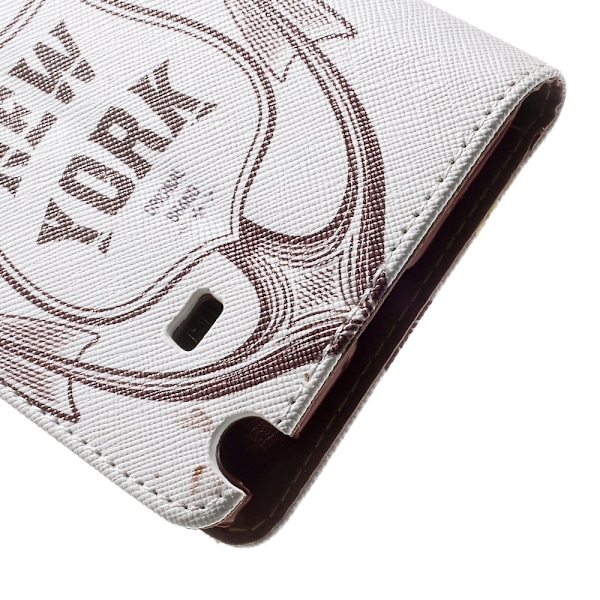 Hagerup (New York Anker) Samsung Galaxy Note Edge Læder Flip Etui Multicolor