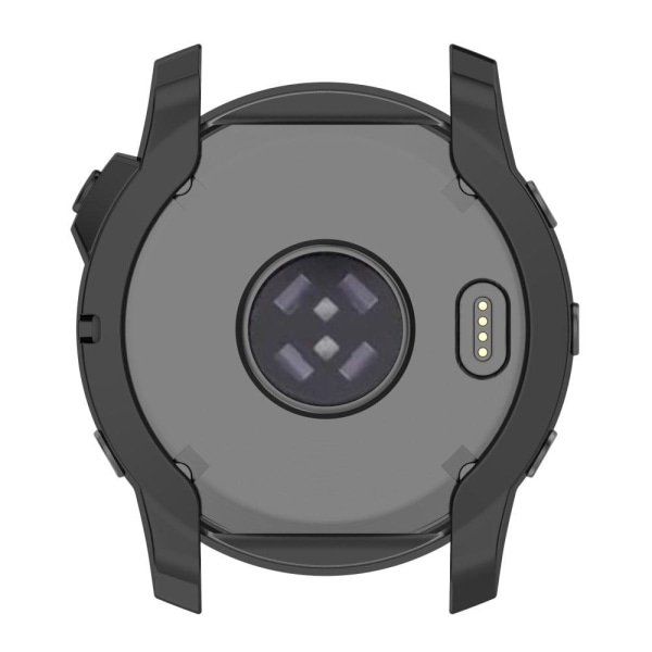 Garmin Fenix 7 / 7 Solar / 7 Sapphire Solar elektropläteringsskydd - Svart Svart