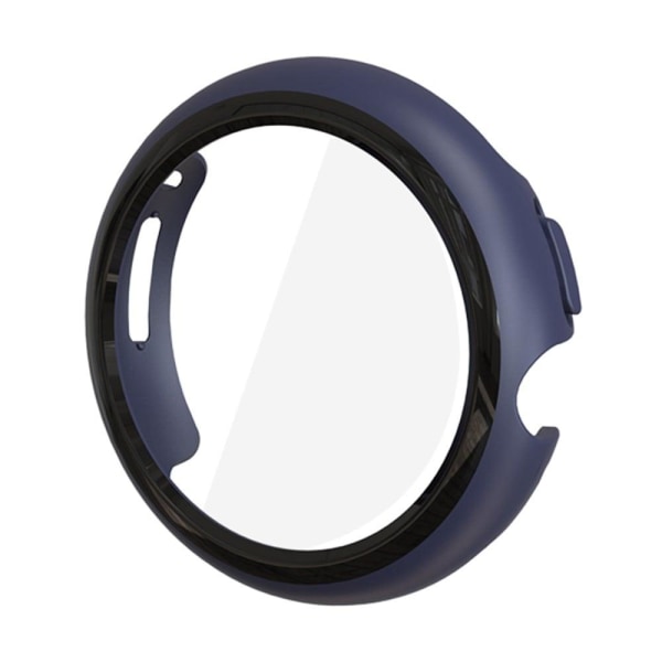 Google Pixel Watch cover with tempered glass - Dark Blue Blå