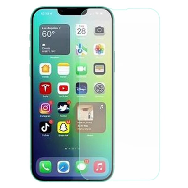 Amorus Arch Edge Härdat Glas Skärmskydd till iPhone 14 Transparent