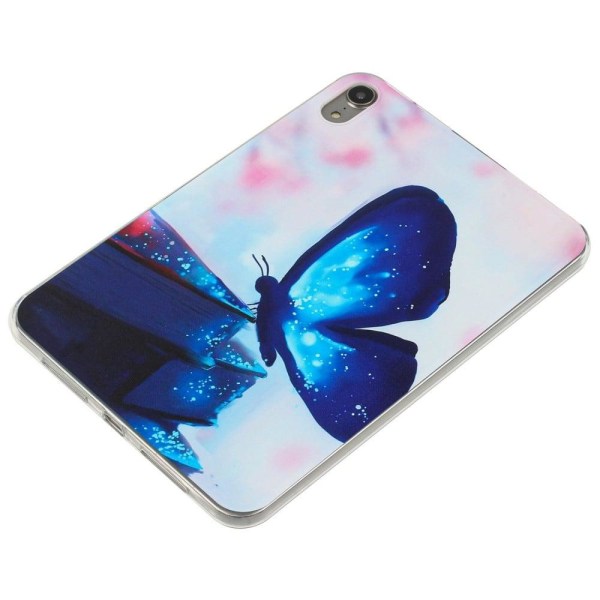 iPad Air (2022) / (2020) stylish pattern cover - Blue Butterfly Blå