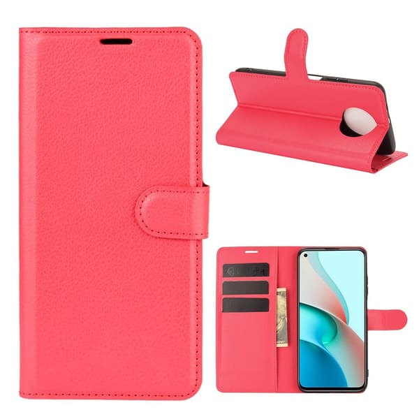 Classic Xiaomi Redmi Note 9T / Xiaomi Redmi Note 9 5G fodral - Röd Röd