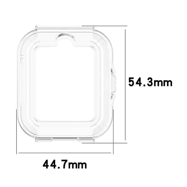 Huawei Barnklocka 5X / 5 / 5 Pro / 5 Vitality Edition Klockfodral Flexibelt skyddsfodral - Transparent Grön Grön