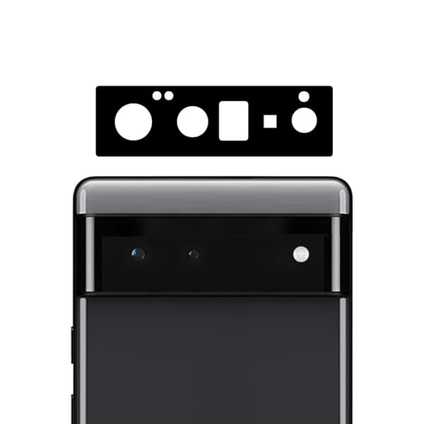 Google Pixel 6 HD kameralinsebeskyttelse af hærdet glas Transparent