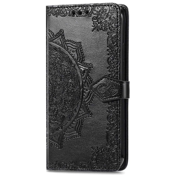 Mandala Nokia C21 Flip Etui - Sort Black
