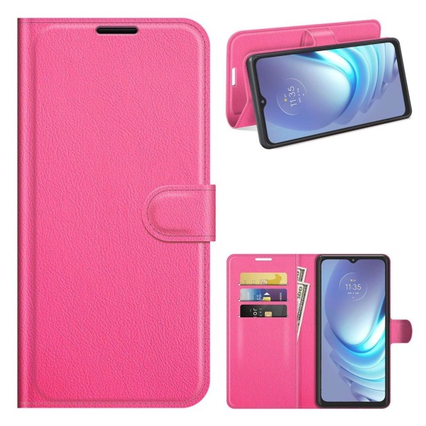 Classic Motorola Moto G50 Flip Etui - Rose Pink