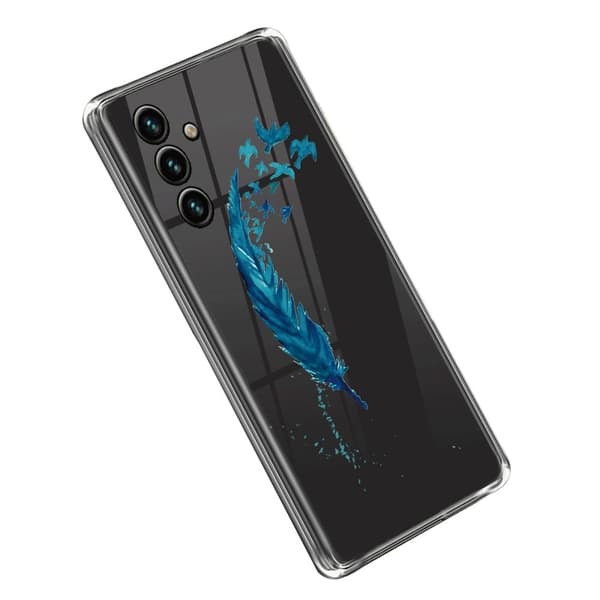 Deco Samsung Galaxy A14 Suojakotelo - Feather Blue