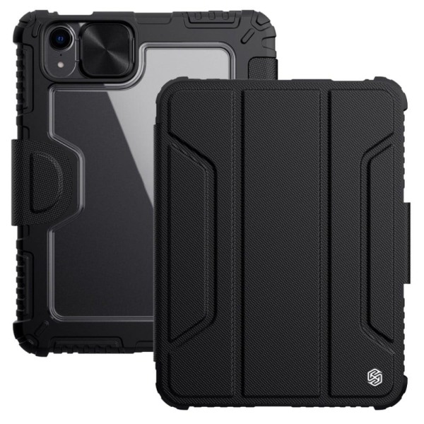 NILLKIN iPad Mini 6 (2021) protection cover with stand - Black Svart