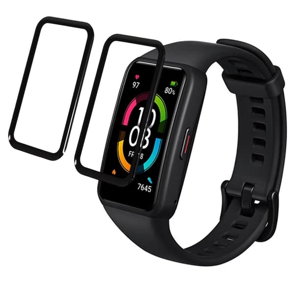 2Pcs Amazfit Band 7 HD screen protector Transparent