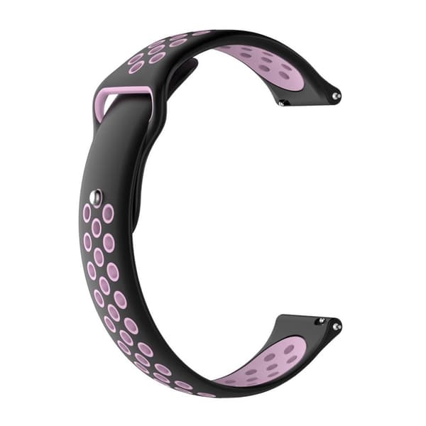 Huami Amazfit-kellon vaihtoranneke - Musta, pinkki Multicolor