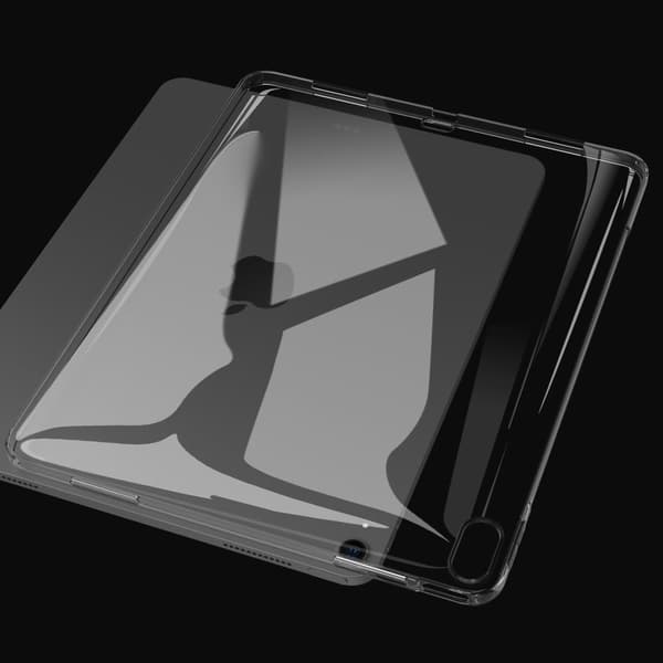 iPad Air 13 (2024) Clear Case Anti-Drop Protective Tablet flexible Cover Transparent
