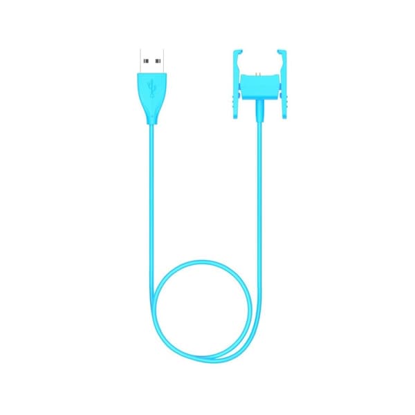 Fitbit Charge 2 USB laddar kabel som är färgad - Blå Blå