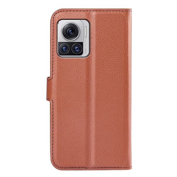 Classic Motorola Edge 30 Ultra / X30 Pro Flippetui - Brun Brown