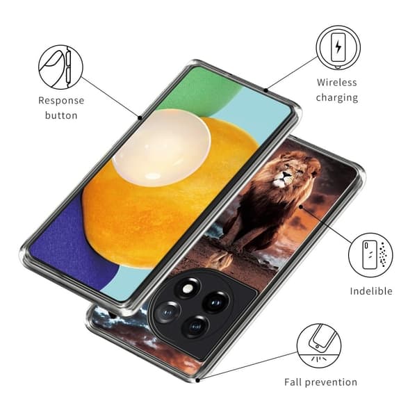 Deco OnePlus Ace 3 / OnePlus 12R deksel - Style F Brown