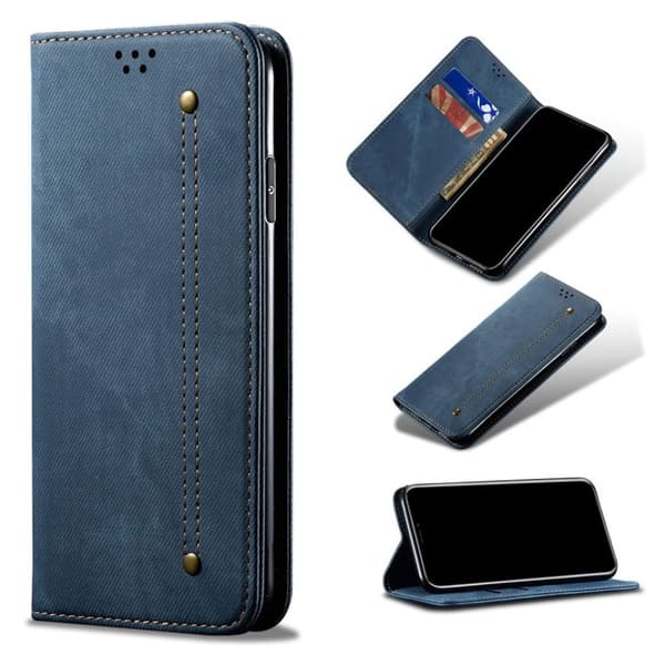 Jeans Xiaomi Redmi K30 / K30 5G Flip deksel - Blå Blue
