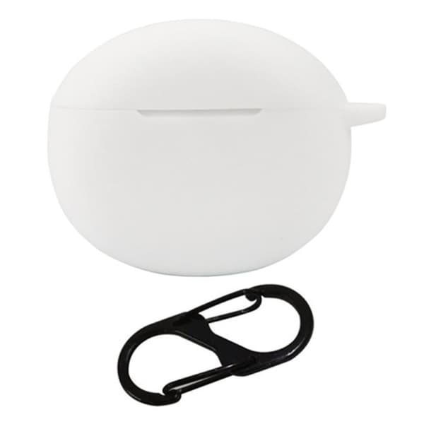 Redmi Buds 4 Active simpelt silikonecover med spænde - Hvid White