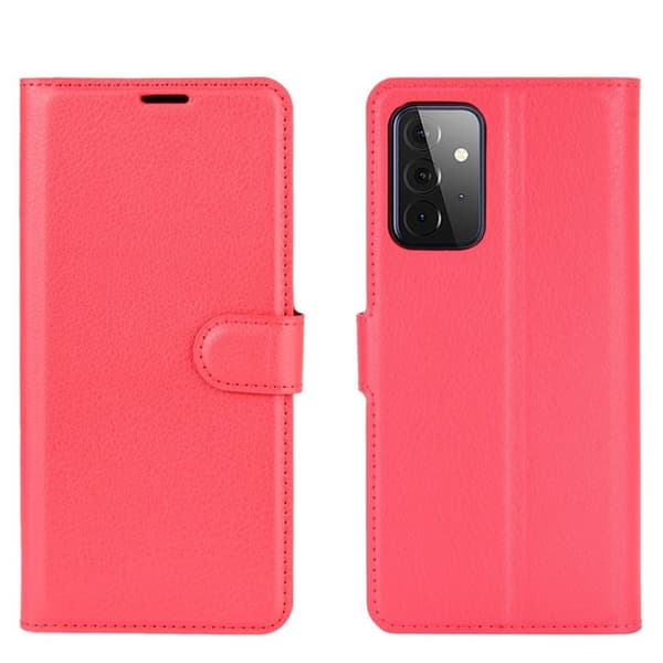 Classic Samsung Galaxy A72 5G fodral - Röd Röd
