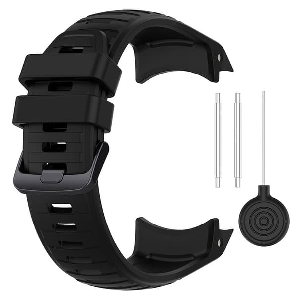 Garmin Instinct 2X silikonrem - Svart Svart