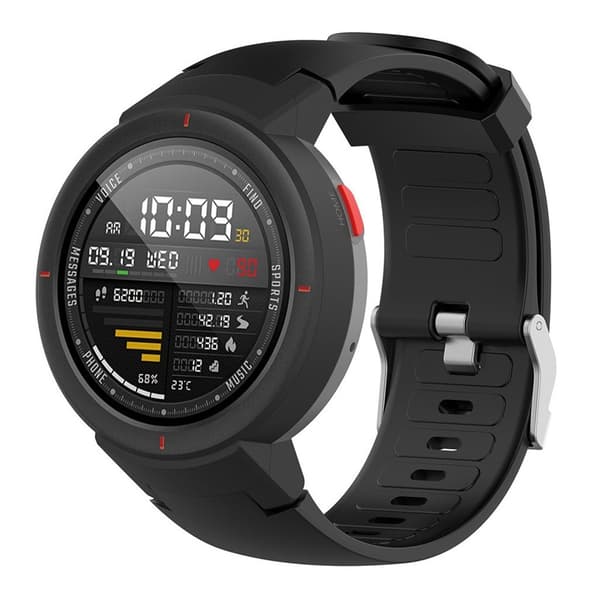 Amazfit Verge 3 urrem i rustfrit stål - sort Black
