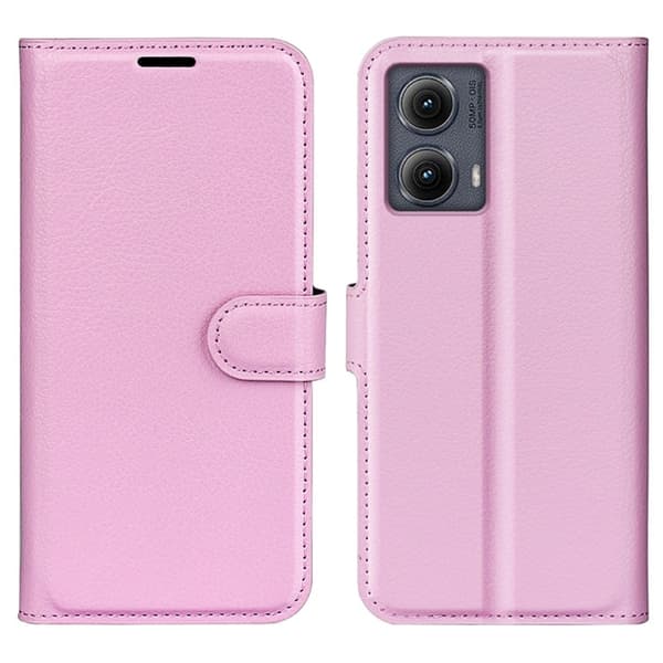 Classic Motorola Edge (2024) fodral - Rosa Rosa