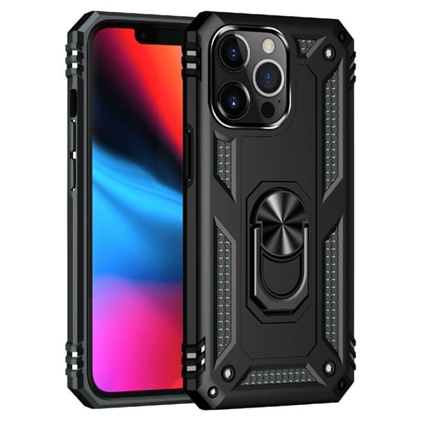 Bofink Combat iPhone 13 Pro Max Suojakotelo - Musta Black