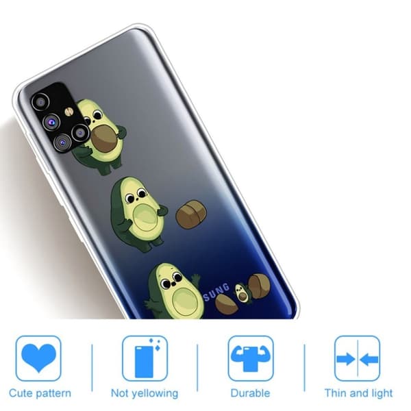 Deco Samsung Galaxy M31s skal - Avokado Grön