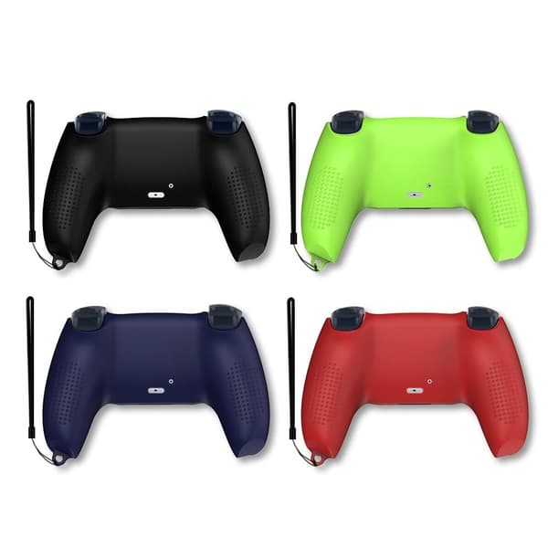 Sony PlayStation 5 - PS5 V1 silikonisuojus hihnalla - Sininen Blue
