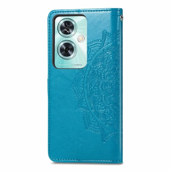 Mandala OnePlus Nord N30 SE nahkakotelo - Sininen Blue