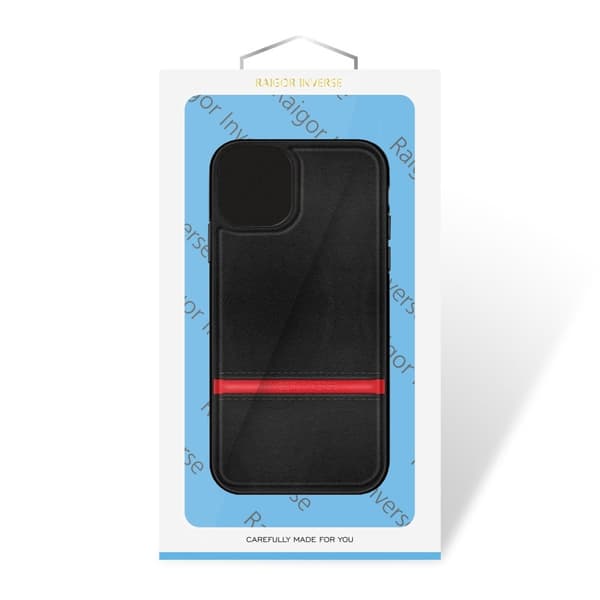 Raigor Inverse CHRIS suojakuori iPhone 11 Pro Maxille - Musta Black